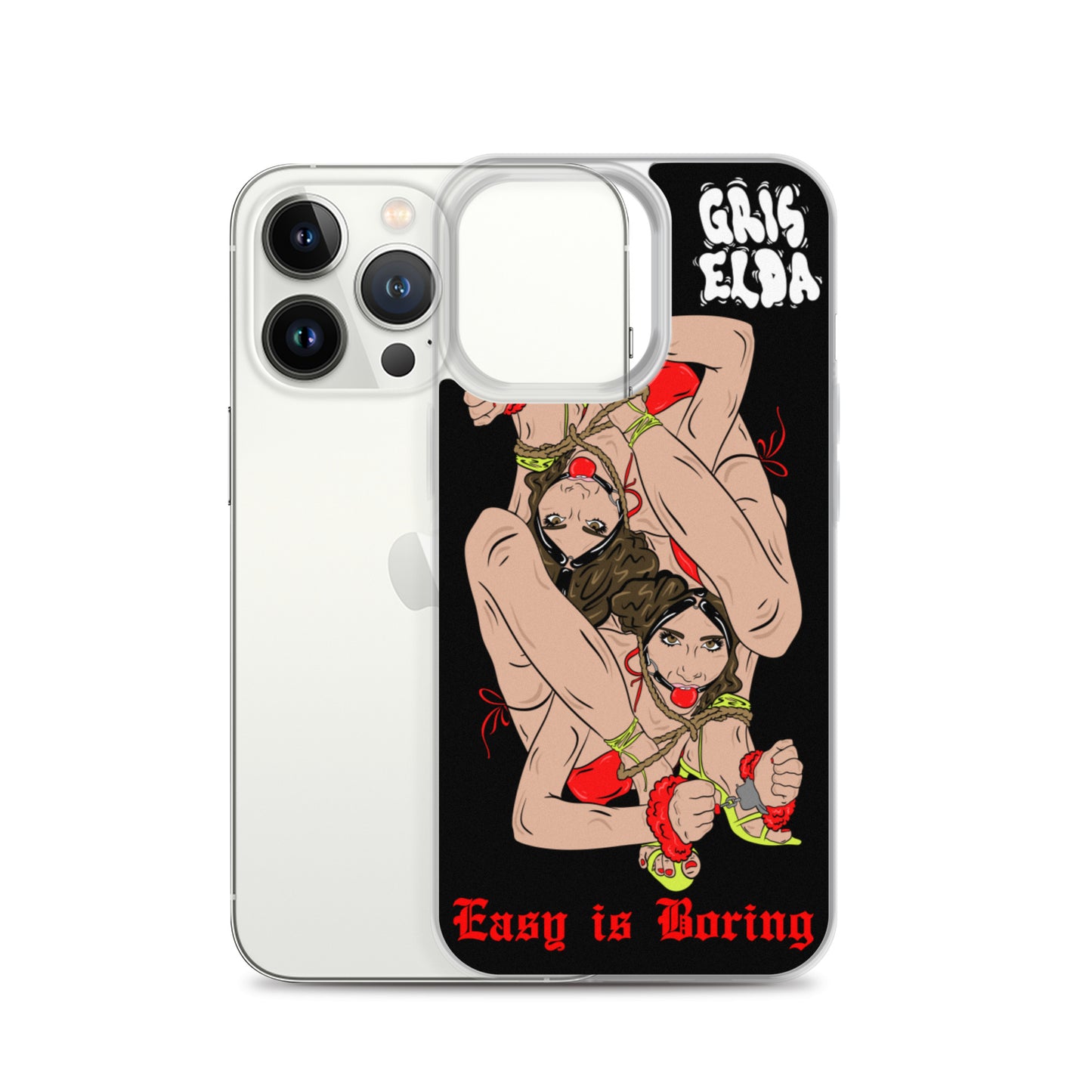 EASY IS BORING GSC iPhone Case