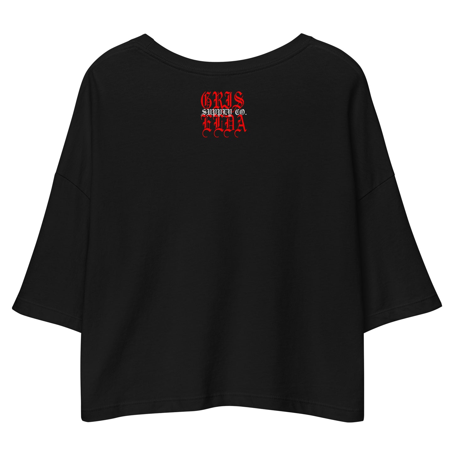 Todo y nada de una vez GSC Loose drop shoulder crop top