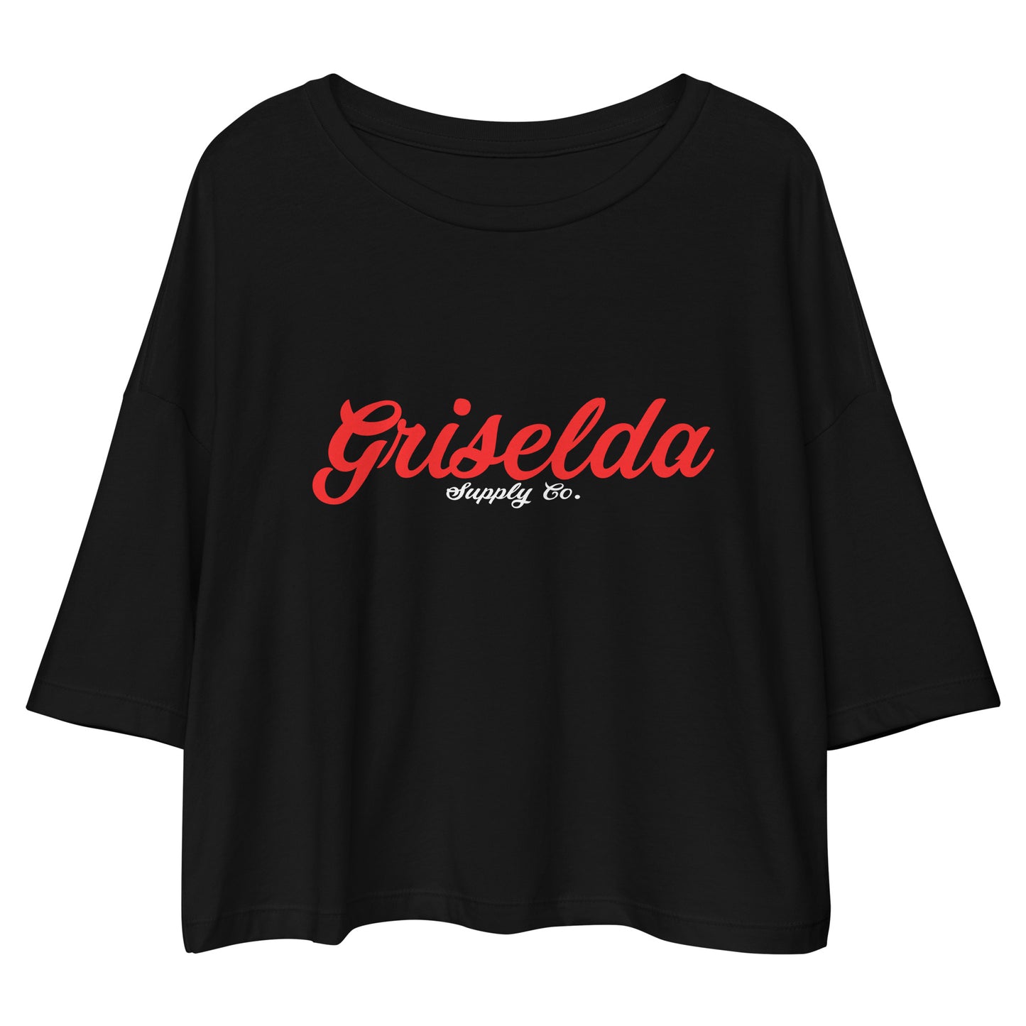 Old School Griselda Supply Co. GSC Loose drop shoulder crop top