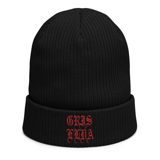 GSC LOGO Organic ribbed beanie