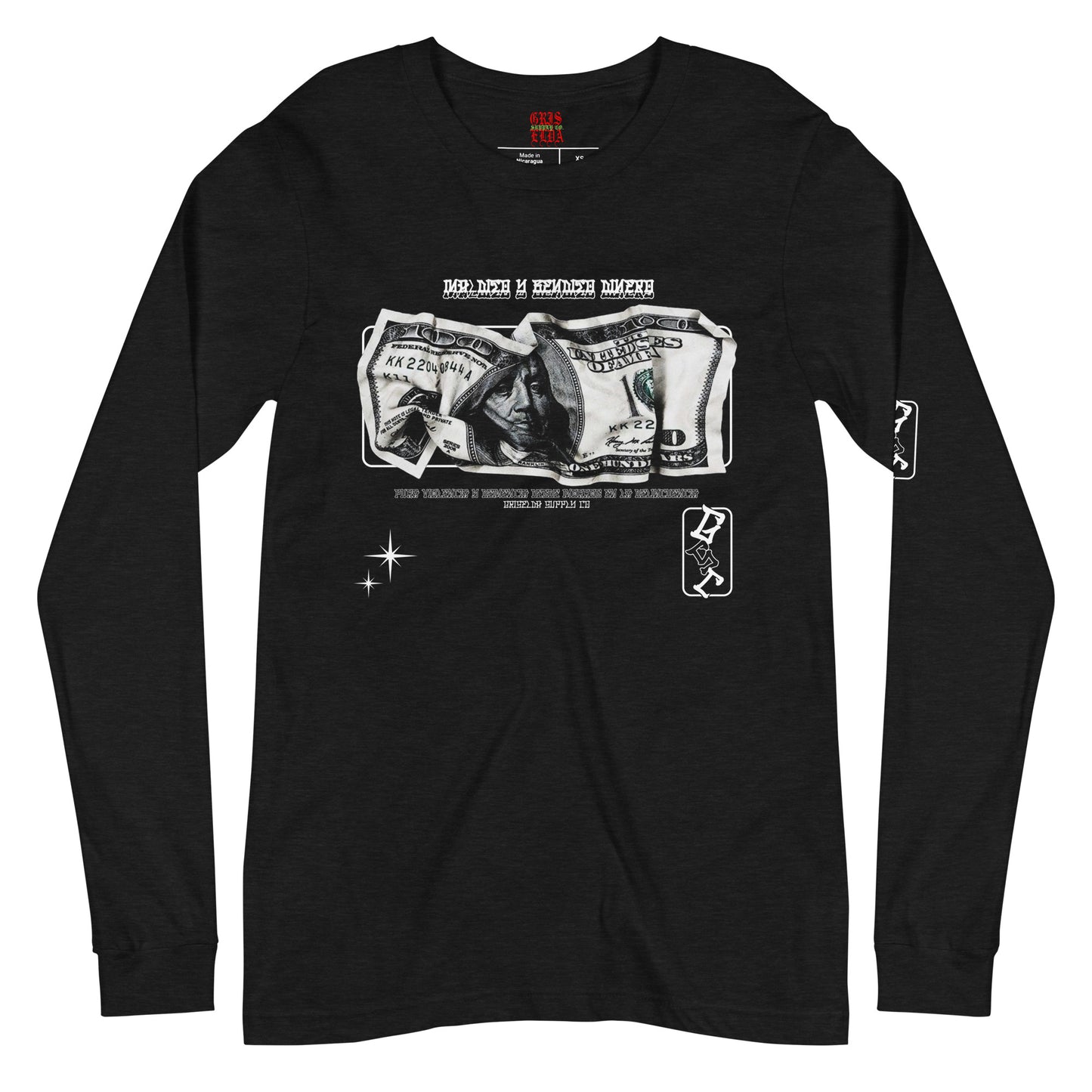 Maldito Y Bendito Dinero GSC Unisex Long Sleeve Tee