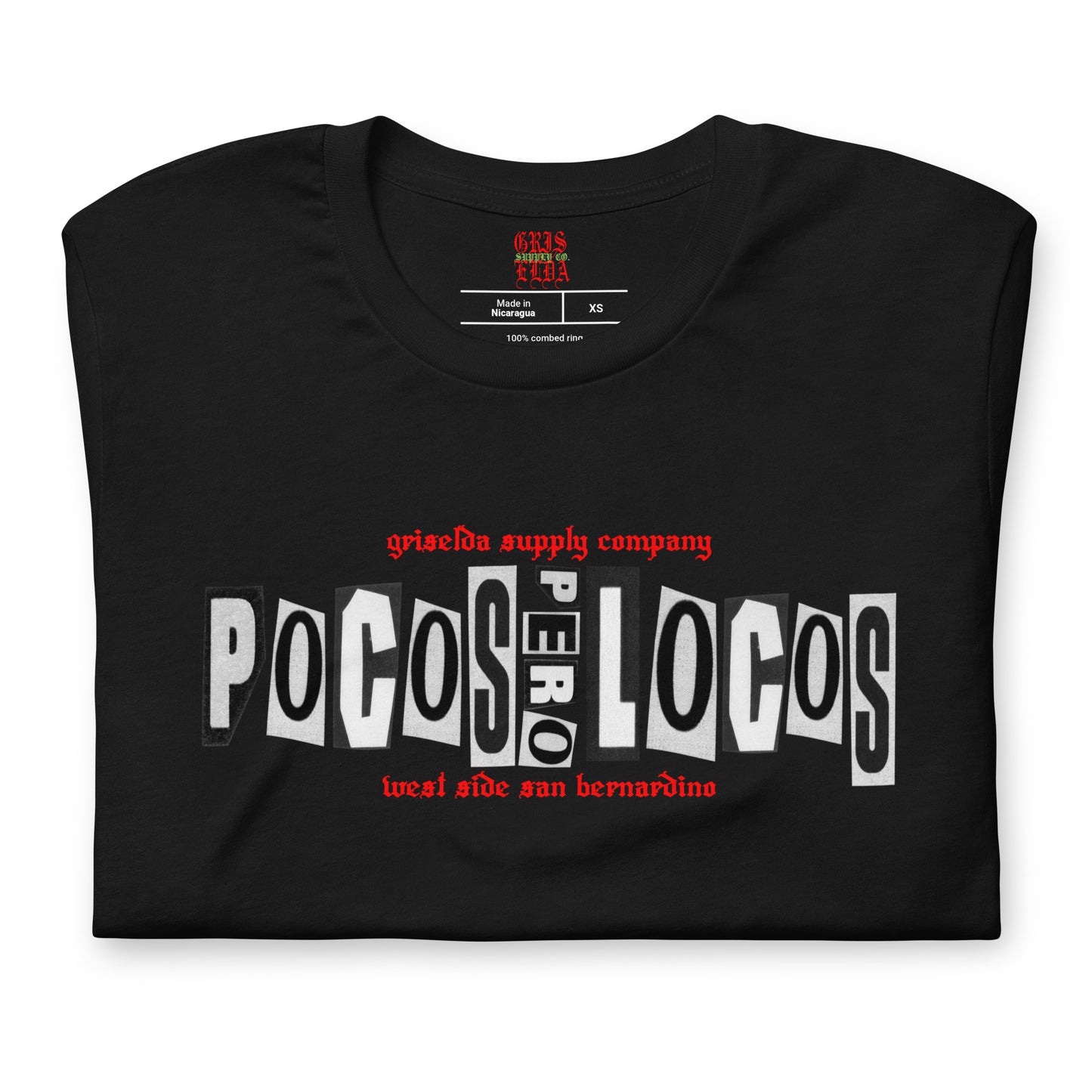 Pocos Pero Locos Cut out GSC pj Unisex t-shirt