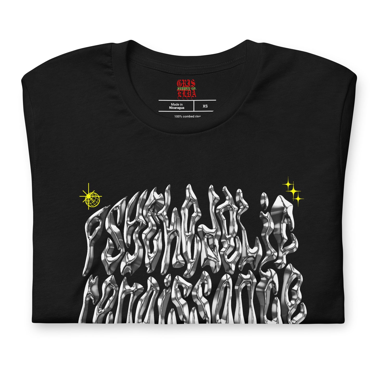 Psychedelic Renaissance BW pt.4 GSC Short Sleeve T-shirt