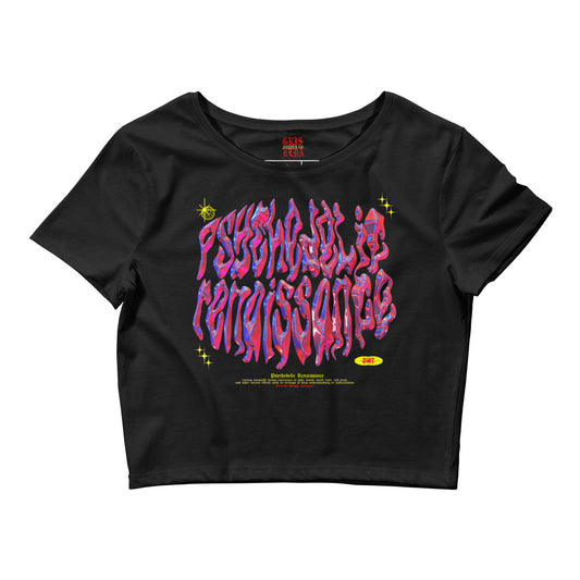 Psychedelic Renaissance pt.4 GSC Women’s Crop Tee