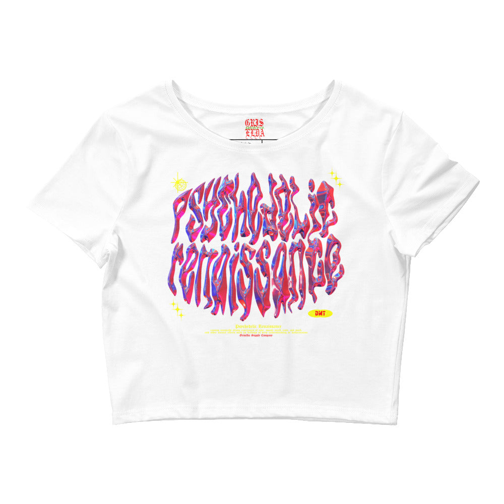 Psychedelic Renaissance pt.4 GSC Women’s Crop Tee